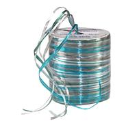 PRÄSENT - Rayon Raffia Biodegradable Ribbon Turquoise 50 meter spool