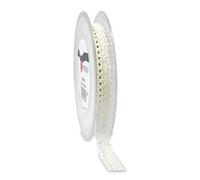 Präsent - Rennes Lace Ribbon White 15 mm Width, 15 m Length