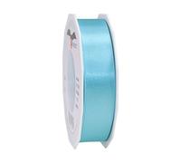 PRÄSENT Ribbon, polyester, Aquamarine, 25mm-25m