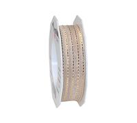 Präsent - Richmond Organza Ribbon Cream 20-m-Roll 25 mm width