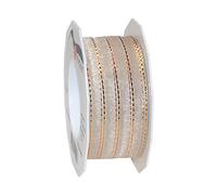 Präsent - Richmond Organza Ribbon Cream 20-m-Roll 40 mm width