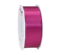 PRÄSENT - Satin Ribbon Crimson 40 mm width, 25 m length