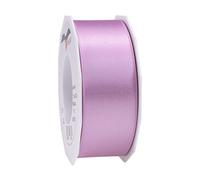 PRÄSENT - Satin Ribbon Lilac 40 mm width, 25 m length