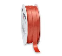 Präsent - Satin Ribbon living coral 10 mm width, 25 m length
