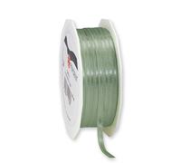 Präsent - Satin Ribbon Old Green 3 mm Width, 50 m Length