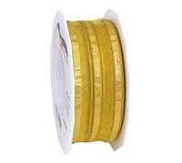 Präsent - Venedig Pull Bow Ribbon Gold 40 mm width, 25 m length