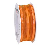 Präsent - Venedig Pull Bow Ribbon Orange 40 mm width, 25 m length
