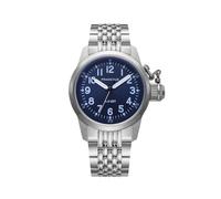 PRAESIDUS A-5 UDT SUNRAY Automatic Swiss Steel Blue Silicone Men's Watch, blue, Strap