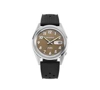 PRAESIDUS REC SPEC - KHAKI Automatic Black Steel Military Silicone Men's Watch, Black