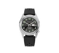 PRAESIDUS | REC SPEC - Watches for Men, Men's Wrist Watches - Field, Military - OG Indexes, Sunray Dial, Black Tropic Rubber Strap | Automatic, Gift