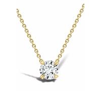 Pragnell 18kt yellow gold Windsor 0.75ct diamond pendant necklace 40
