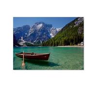 Pragser Wildsee, one of the most beautiful lakes in South Tyrol，1000 Piece Paper Puzzle for An Unforgettable Family Activity - Suitable for All Ages（38x26cm）-AU6