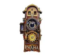 Prague Astronomical Clock Fridge Magnets - Car Magnetic Films - Travel Souvenir Decoration for Kitchen Home Office Memory Keeper Photography Collectors Tourists
