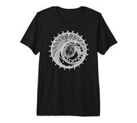 Prague Astronomical Clock T-Shirt Astrology Tee Premium T-Shirt