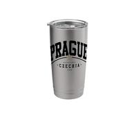 Prague Czech Prague Vacation to Prague Trip Czech Capital Stainless Steel Insulated Tumbler