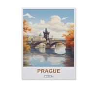 Prague Czech，Puzzle 1000 Pieces Of Paper Puzzles Suitable For Adults Children Families Stress Relief Puzzle Games（38x26cm）-B57