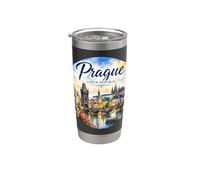 Prague Czech Republic Castles Europe Stainless Steel Insulated Tumbler