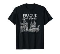 Prague Czech Republic Europe Traveling Lover Czech Public T-Shirt