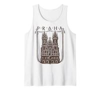 Prague Czech Republic ex Czechoslovakia Souvenir Prague Tank Top