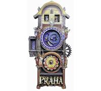 Prague Czech Republic Fridge Magnet Tourist Souvenir Home Decor Refrigerator Creative Wooden Craft Collection