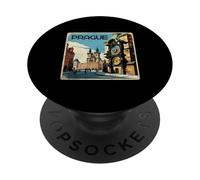 Prague Czech Republic Souvenir Prague PopSockets Adhesive PopGrip
