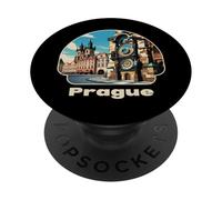 Prague Czech Republic Souvenir Prague PopSockets Adhesive PopGrip