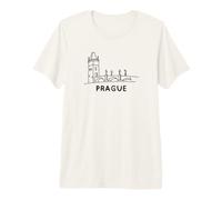 Prague Czech Republic Souvenir Prague Premium T-Shirt