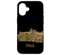 Prague Czech Republic Travel Souvenir City Landmark Gift Case for iPhone 16