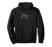 Prague Czech Republic Vintage Pullover Hoodie