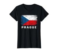 Prague Czeck Republic Value Graphic T-Shirt, Women, Black, S