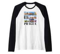 Prague Famous Sights/Prague Raglan Baseball Tee