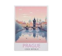 Prague，Jigsaw Puzzles for Adults 1000 Piece, Classic Puzzle Teens Boys Girls Puzzles Sturdy Tight Fitting Pieces,Letters On Back for Ideal Challenging And Gift（50x70cm）-BP10