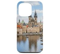 Prague Old Town Bridge River Historic City Scenic Graphic Case for iPhone 13 Pro