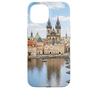 Prague Old Town Bridge River Historic City Scenic Graphic Case for iPhone 15