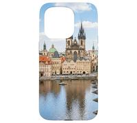 Prague Old Town Bridge River Historic City Scenic Graphic Case for iPhone 15 Pro
