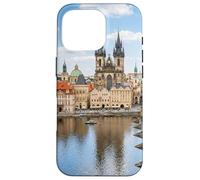 Prague Old Town Bridge River Historic City Scenic Graphic Case for iPhone 16 Pro