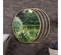 Prague Outdoor Round Mirror