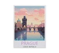 Prague，Puzzle 1000 Pieces Paper Puzzle Adult Children'S Educational Toy Family Decompression Game（38x26cm）-EV3