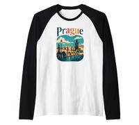 Prague Raglan Baseball Tee