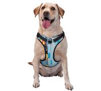 Prague Ratter Dog in Bathtub Pattern Dog Harness - Lightweight,Soft,Adjustable Small Harness and Leash Set, Suitable for Puppy Small and Medium-Sized Dog-Small
