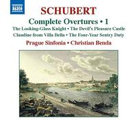 Prague Sinf:Benda - SCHUBERT: OVERTURES VOL.1