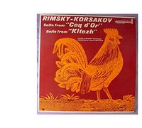 Prague Symphony Orchestra Conducted By Vaclav Smetacek Very Nice Mono Lp - Rimsky-Korsakov: Suite From "Coq d' Or" - Suite From "Kitezh" - Parliament Records 1960