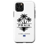 Praia Cabo Verde Island Cape Verde Palm Trees Souvenir Case for iPhone 11 Pro