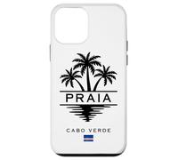 Praia Cabo Verde Island Cape Verde Palm Trees Souvenir Case for iPhone 12 mini