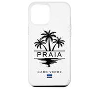 Praia Cabo Verde Island Cape Verde Palm Trees Souvenir Case for iPhone 12 Pro Max
