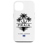 Praia Cabo Verde Island Cape Verde Palm Trees Souvenir Case for iPhone 13