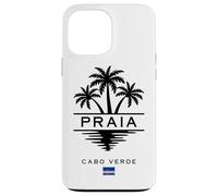 Praia Cabo Verde Island Cape Verde Palm Trees Souvenir Case for iPhone 13 Pro Max