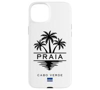Praia Cabo Verde Island Cape Verde Palm Trees Souvenir Case for iPhone 15 Plus