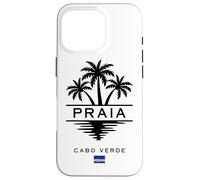 Praia Cabo Verde Island Cape Verde Palm Trees Souvenir Case for iPhone 16 Pro