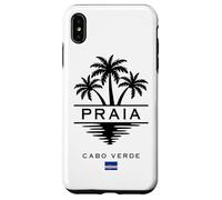 Praia Cabo Verde Island Cape Verde Palm Trees Souvenir Case for iPhone XS Max